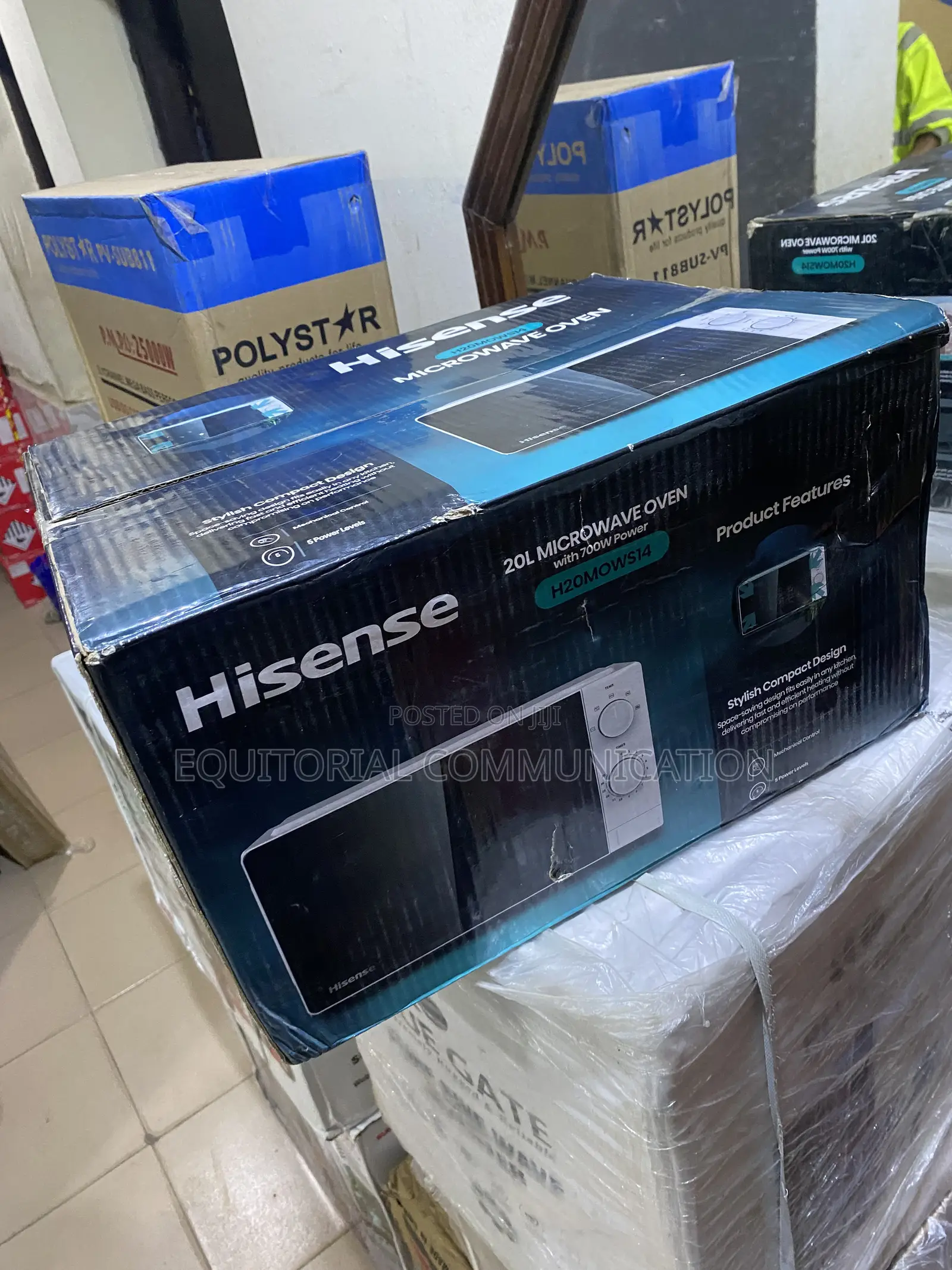 Hisense H20MOWS14 20L Practical Home Kitchen Microwave 7000W