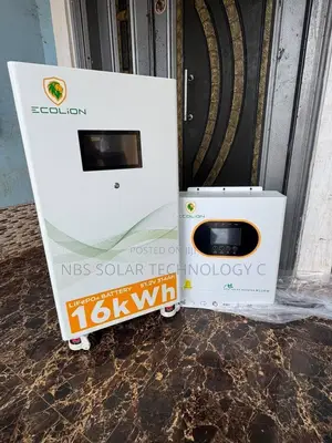 Ecolion 16kwh Lithium Ion Battery + 11kva Hybrid Inverter