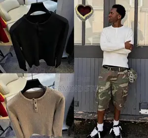 Luxury Henley Top for Men