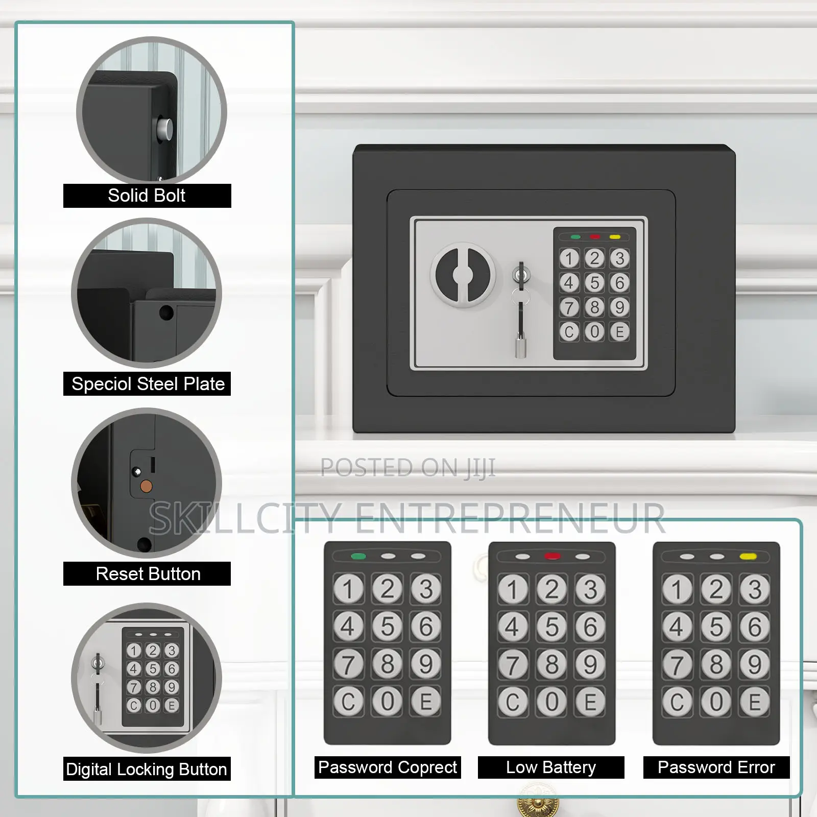 Mini Home Safe Box