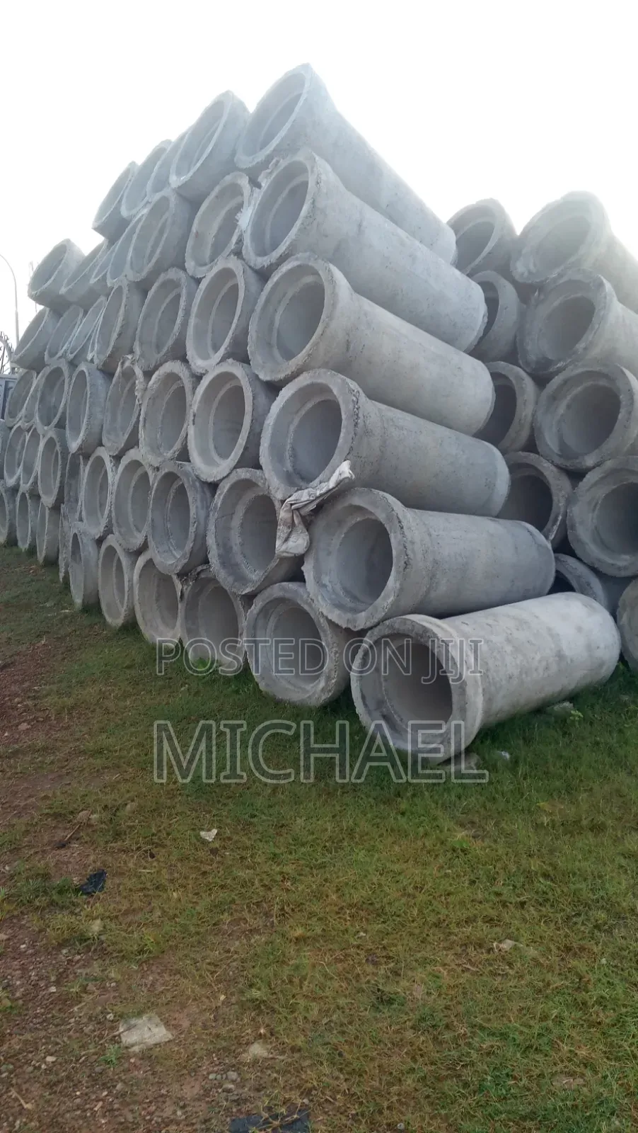 Concrete Pipes, Poles and Interlocks.