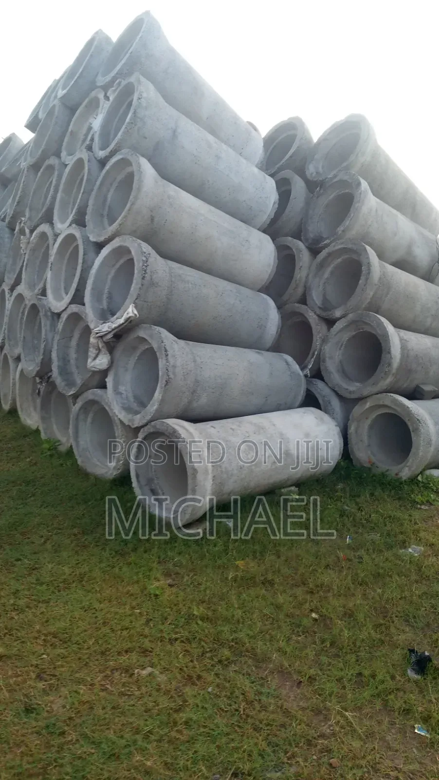 Concrete Pipes, Poles and Interlocks.