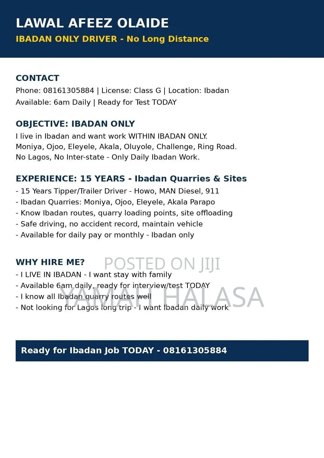 Truck Driver