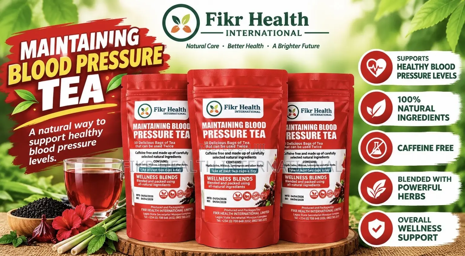 Maintaining Blood Pressure Tea