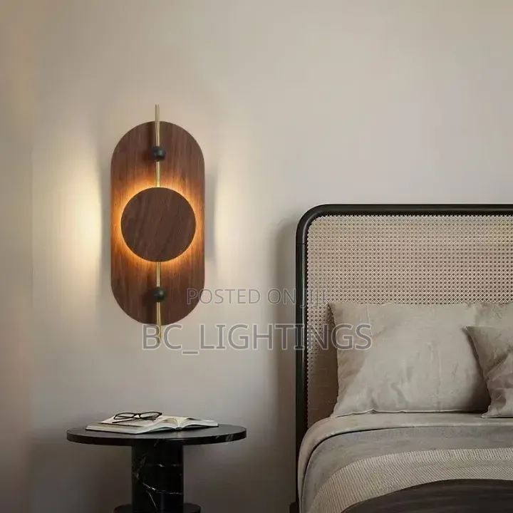 Creative Geometric LED Wall Sconce Bedroom Living Room Wall Decor