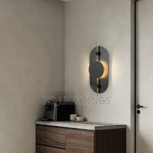 Creative Geometric LED Wall Sconce Bedroom Living Room Wall Decor
