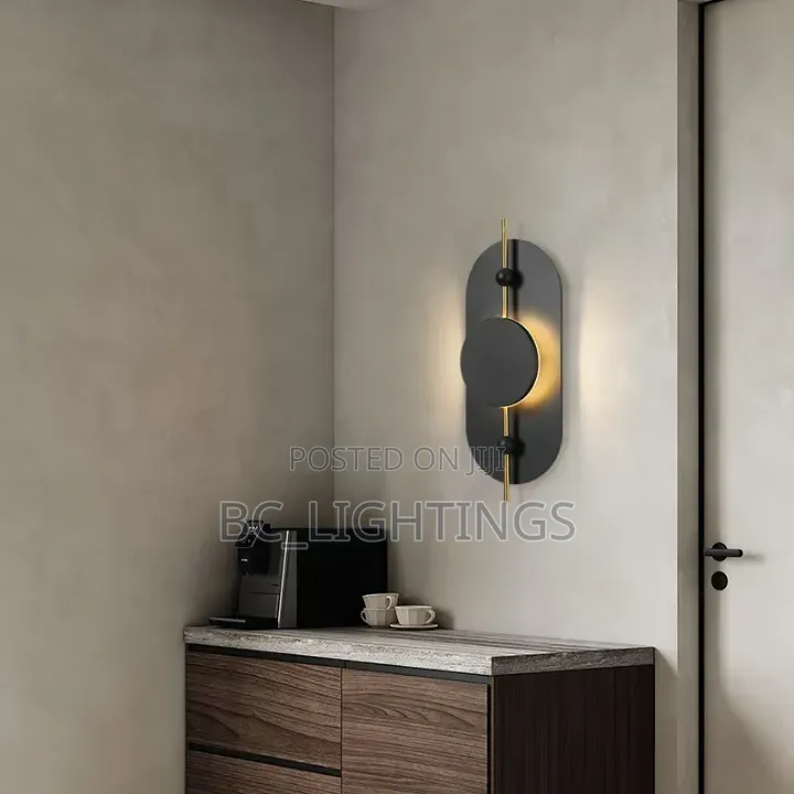 Creative Geometric LED Wall Sconce Bedroom Living Room Wall Decor