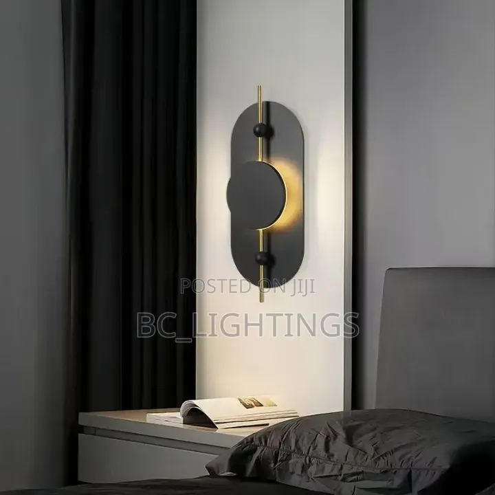 Creative Geometric LED Wall Sconce Bedroom Living Room Wall Decor