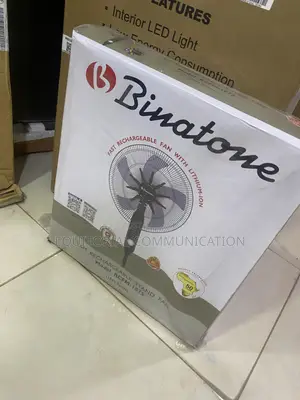 Binatone Rechargeable Standing Air Fan Model RCFM-1875
