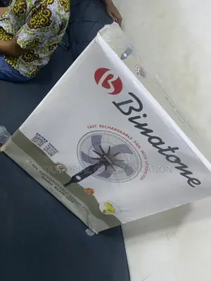 Binatone 1.6M Rechargeable Stand Fan for Indoor Use