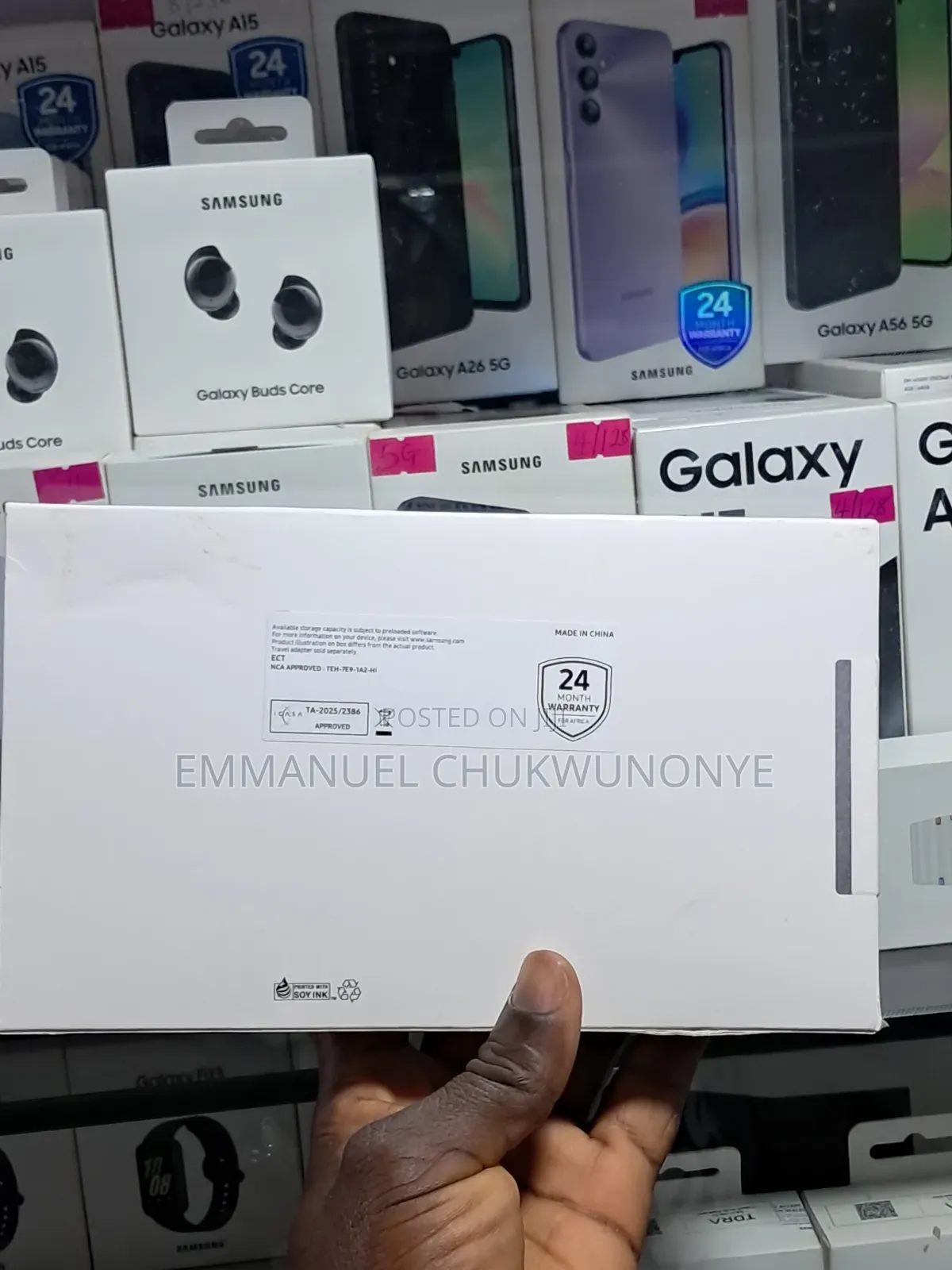 New Samsung Galaxy Tab A11 128 GB Black