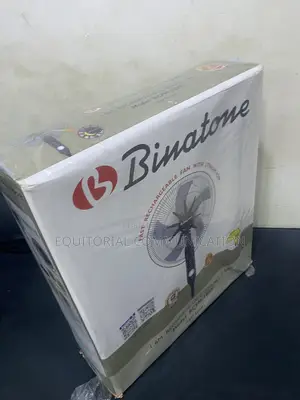 Binatone RCFM-1875 Rechargeable Pedestal Fan for Home