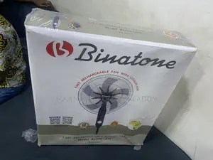 Binatone 1.6M Electric Stand Fan With Rechargeable Backup