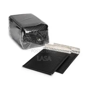 25-Pack Self-Seal Bubble Mailer Envelopes - Black