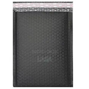 25-Pack Self-Seal Bubble Mailer Envelopes - Black