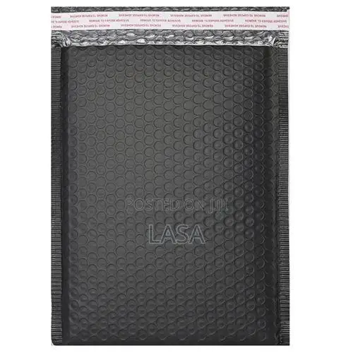 25-Pack Self-Seal Bubble Mailer Envelopes - Black