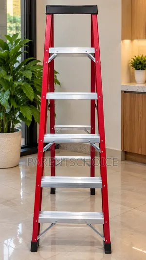 Industrial Fibreglass Single Sided Step Ladder- 5 Steps