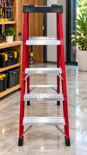 Industrial Fibreglass Single Sided Step Ladder- 4 Steps