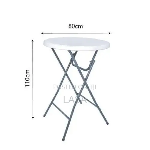 High-Top Folding Cocktail Table