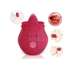 Rose Tongue Licking Vibrator Nipples Dildo Sex Toy