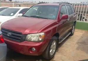 Toyota Highlander 4x4 2005 Red