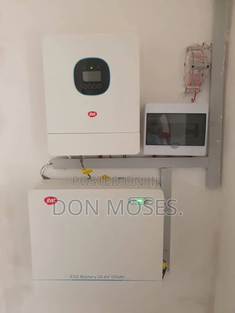 2.5kwh Itel Lithium Battery/3kva 24v Itel Solar Setup