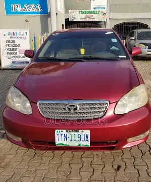 Toyota Corolla 2004 Red