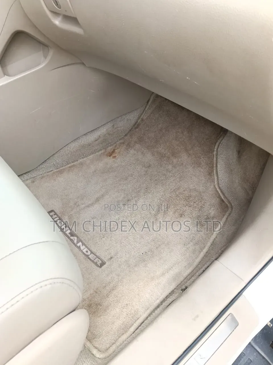 Toyota Highlander Limited 2010 White