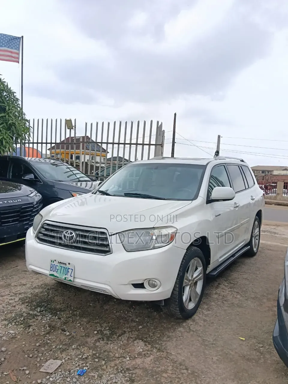 Toyota Highlander Limited 2010 White