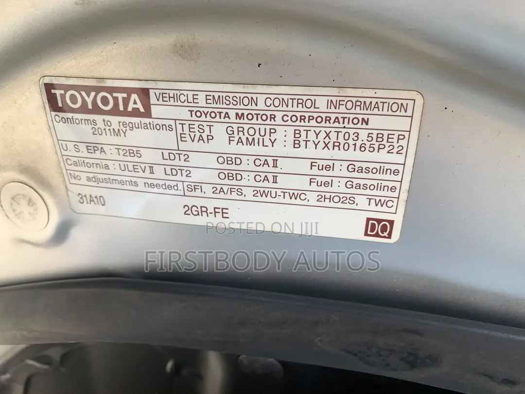 Toyota Highlander 2011 Silver