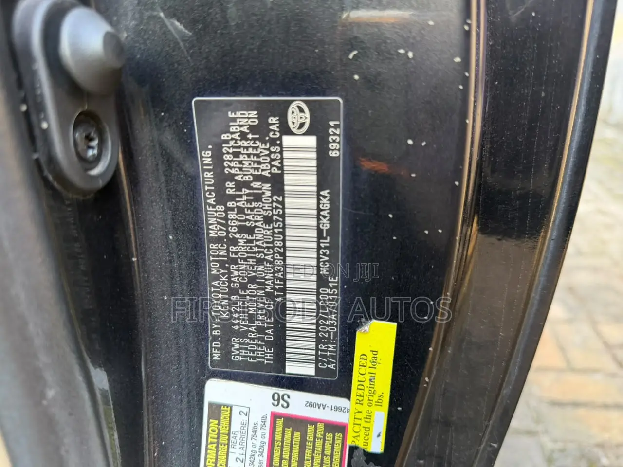 Toyota Solara 2009 Black