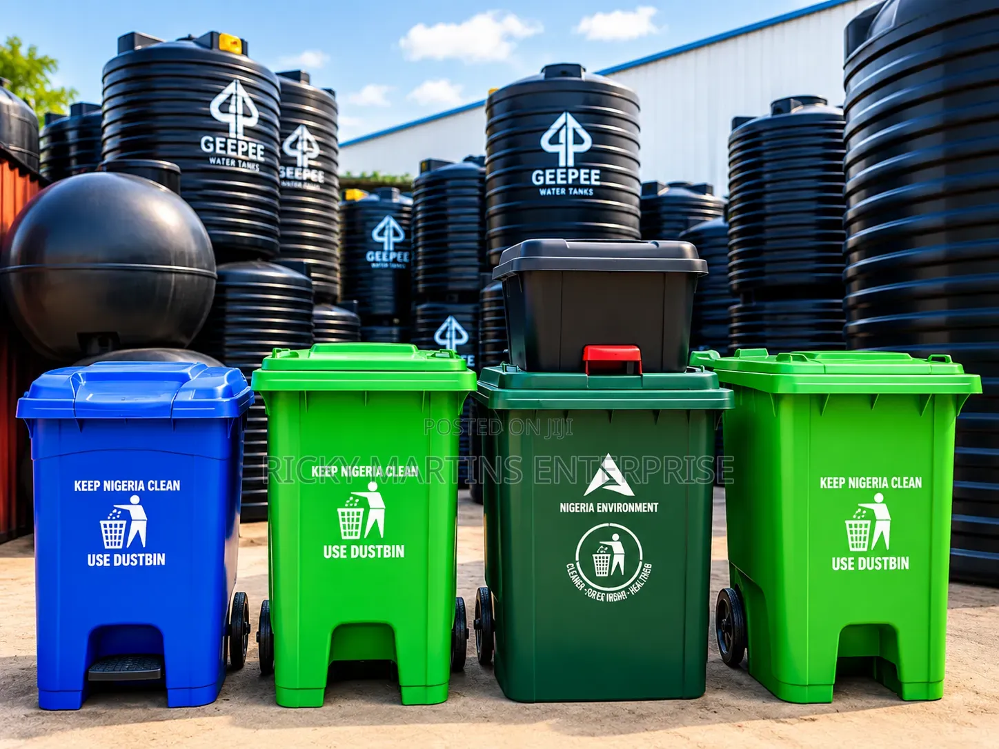 GEEPEE Plastic Water Storage Tank