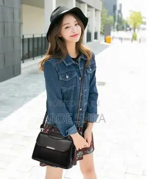 Brown PU Leather Handbag