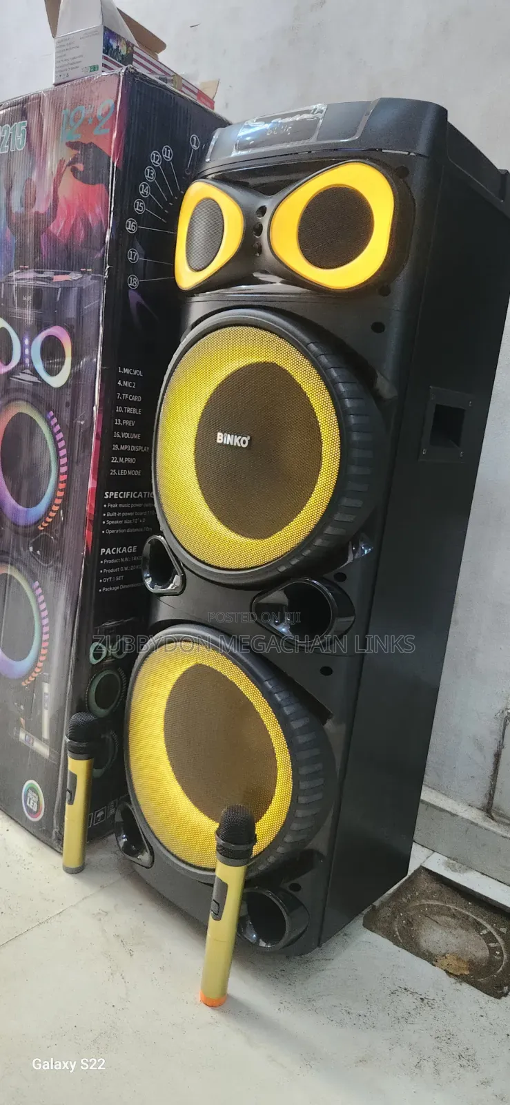 Binko Party Speaker