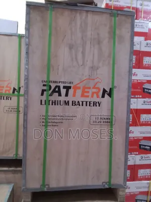 17.5kwh Pattern Solar Lithium Ion Batteries 51.2v