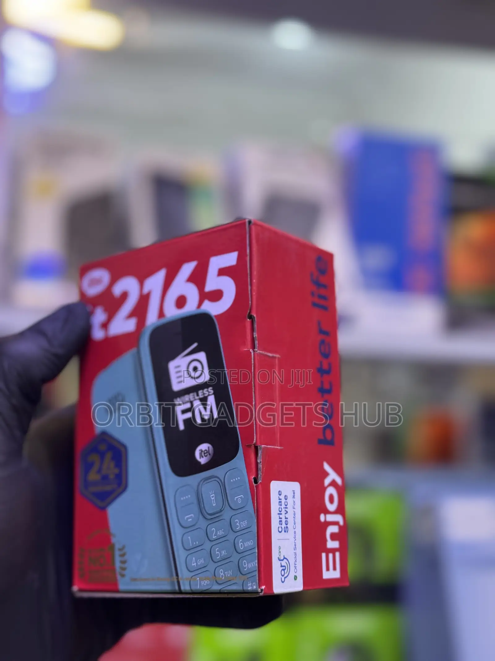 New Itel it2165 Black