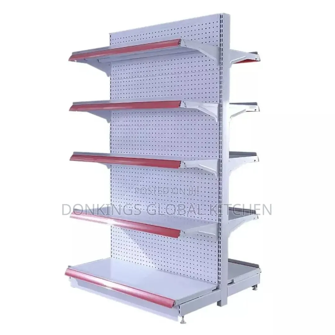 Double Sided Supermarket Shelve