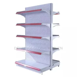 Double Sided Supermarket Shelve