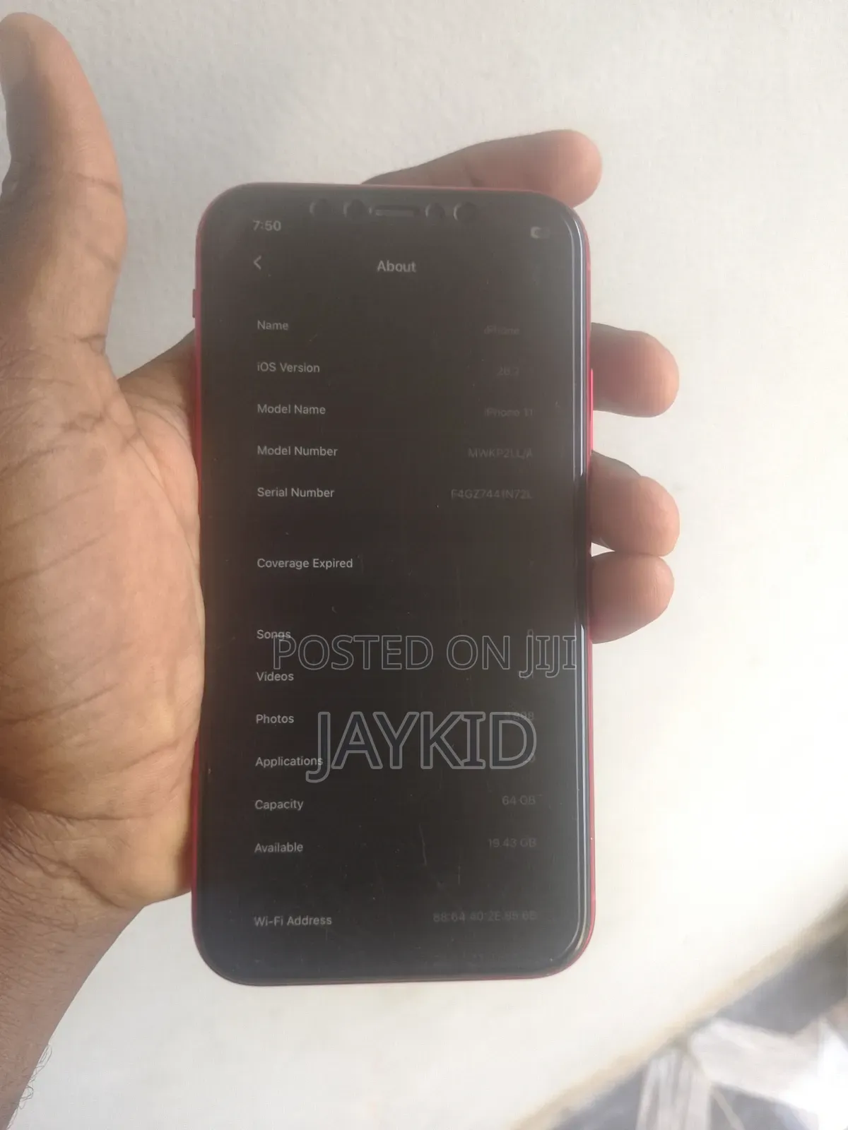 Apple iPhone 11 64 GB Black