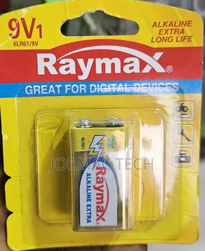 Raymax Alkaline Batteries 9V 6LR61