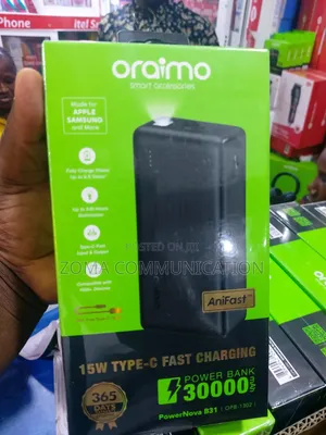 Oraimo 30,000mah Capacity