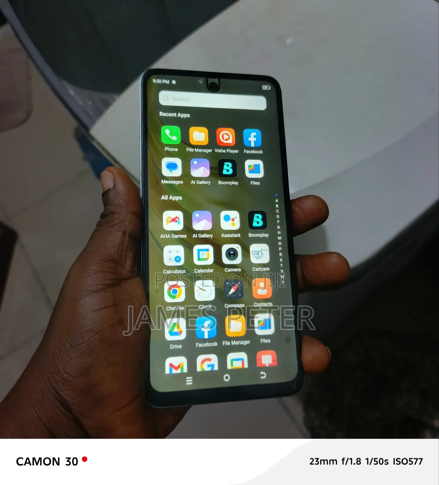 Tecno Spark 20 128 GB Blue