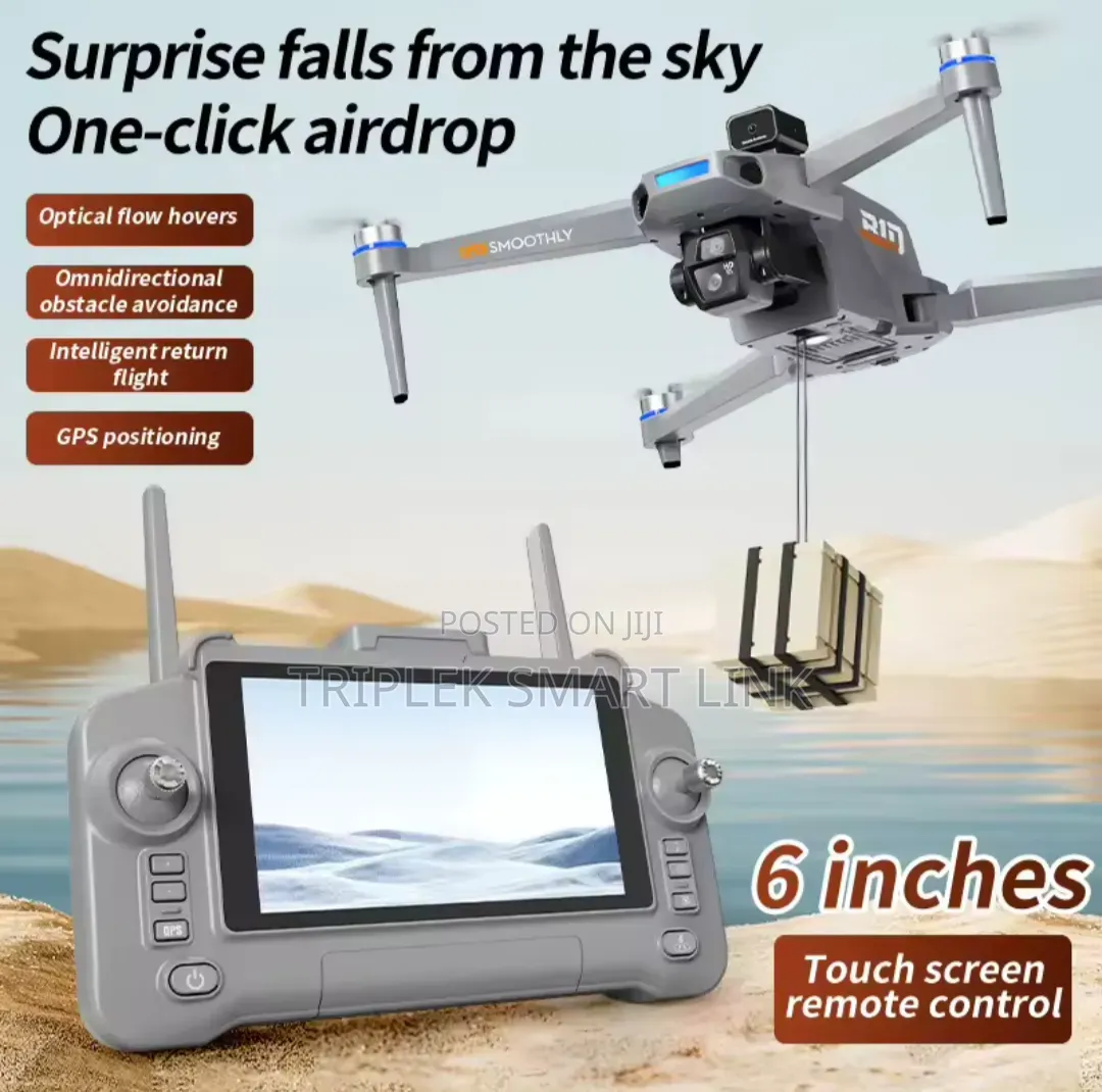 B10 GPS Drone Touchscreen Controller, 3-Axis Gimbal, Air Drop Function