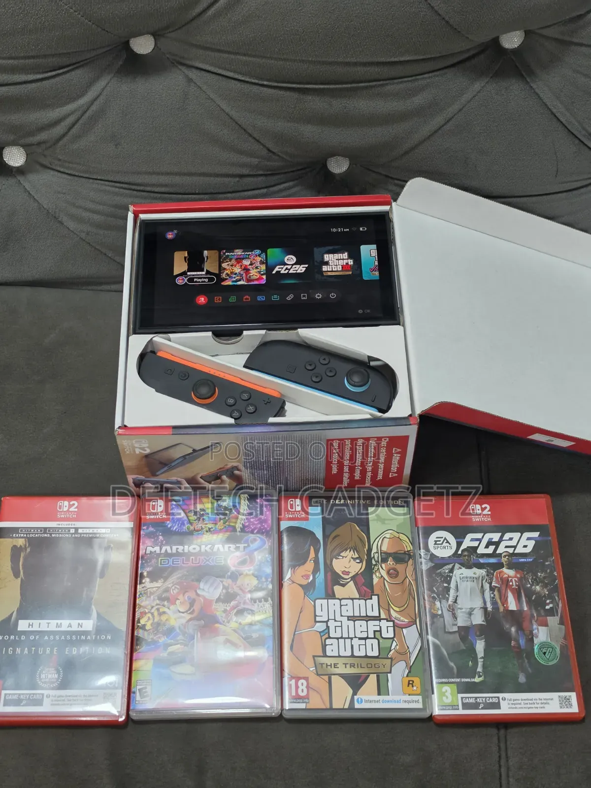 Boxed Nintendo Switch 2 With Games