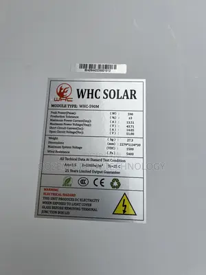 590W Solar Panel