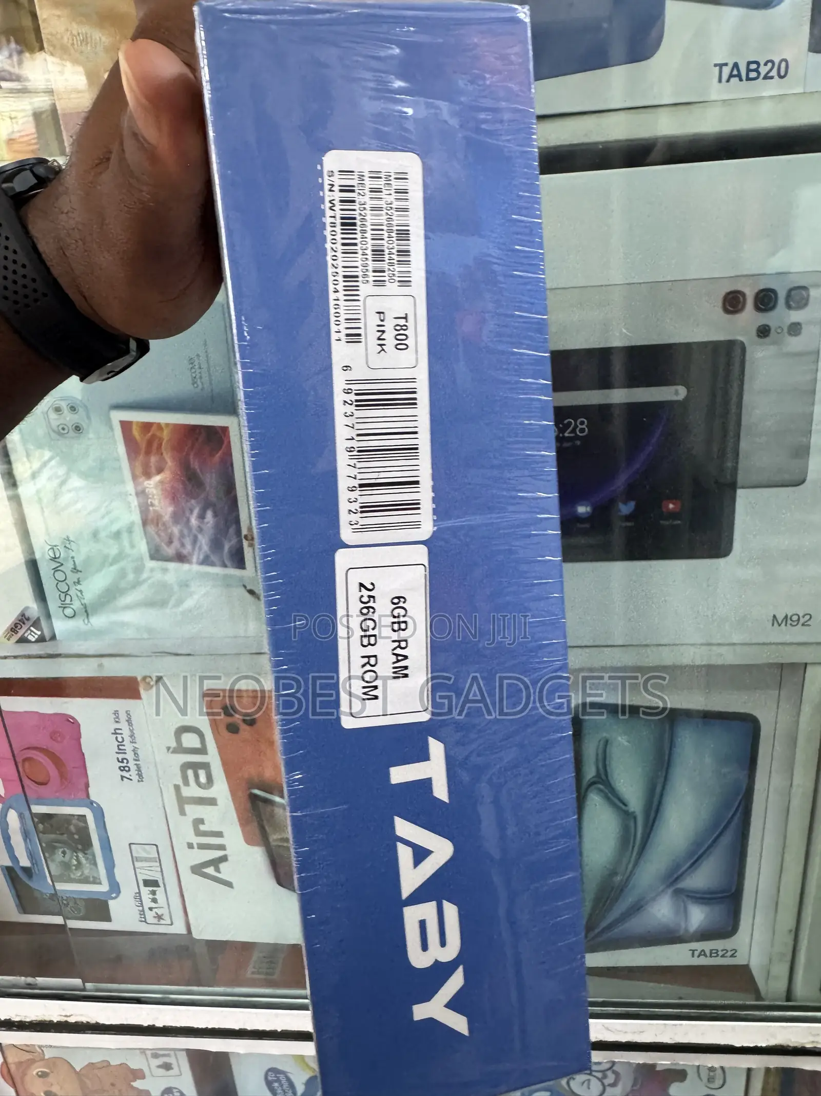 New Taby T800 256 GB Pink