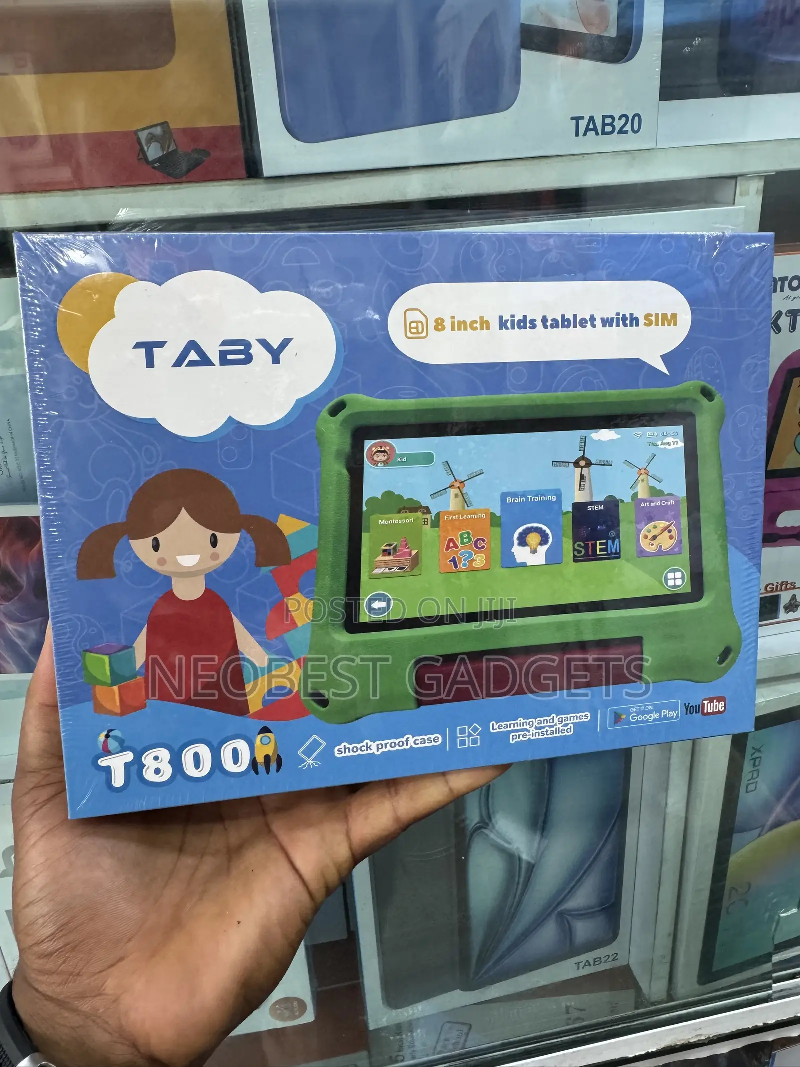 New Taby T800 256 GB Pink