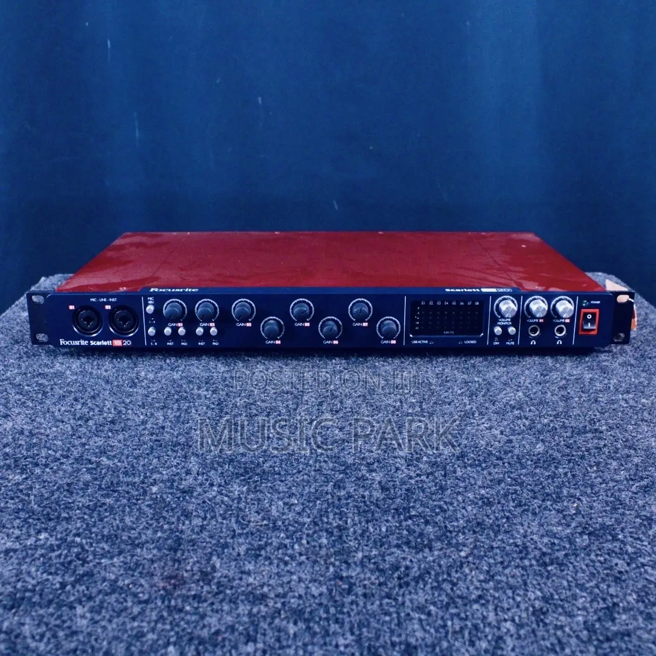 Uk Used Focusrite Scarlett 18i20 Audio Interface / Soundcard!