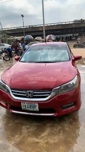 Honda Accord Sport 4dr Sedan (2.4L 4cyl CVT) 2014 Red