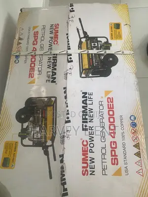 Firman SPG4000E2 Petrol Generator – (Few Months Old)